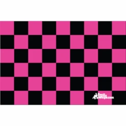 Pink Checkered 3x5 Grommet Whip Flag