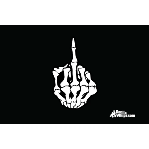 Skeleton Birdie 3x5 Grommet Whip Flag 3 Skeleton Birdie 3x5 Grommet Whip Flag