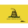 Don't Tread On Me Gadsden 2x3 Grommet Whip Flag Double Layer