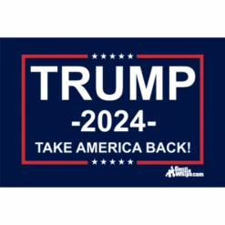 Trump 2024 3x5 Grommet Whip Flag