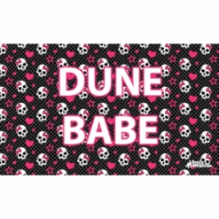 Dune Babe Skulls 3x5 Grommet Whip Flag
