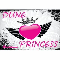 Dune Princess 12x18 Pocket Whip Flag For 1/4" & 5/16" Whips