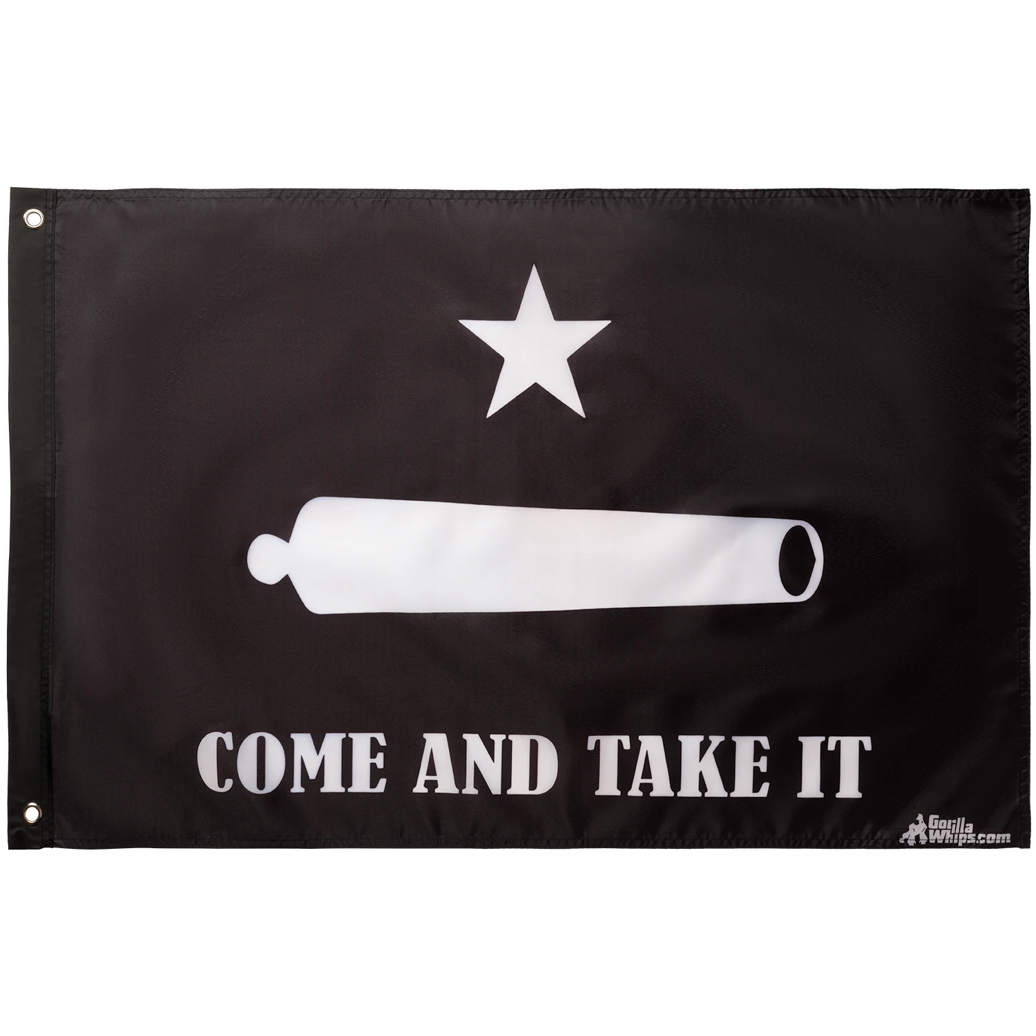 Come And Take It- Cannon 2x3 Grommet Whip Flag 5 Come And Take It- Cannon 2x3 Grommet Whip Flag - Image 3
