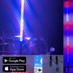 Gorilla Whips 25 2' LED Whip Elite HD PRO Single Whip