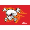 Flying Skull Flag 12x18 Grommet Whip Flag