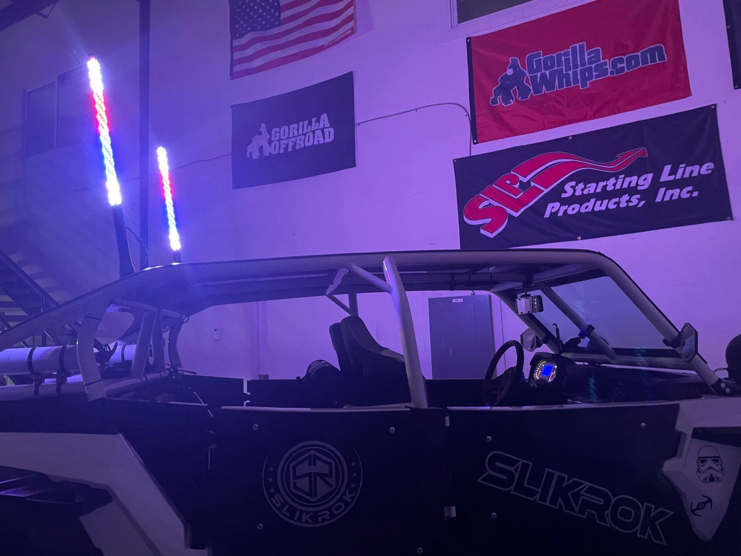 4' LED Whip Elite HD II Pair Magnetic Mount 5 4' LED Whip Elite HD II Pair Magnetic Mount - Image 3