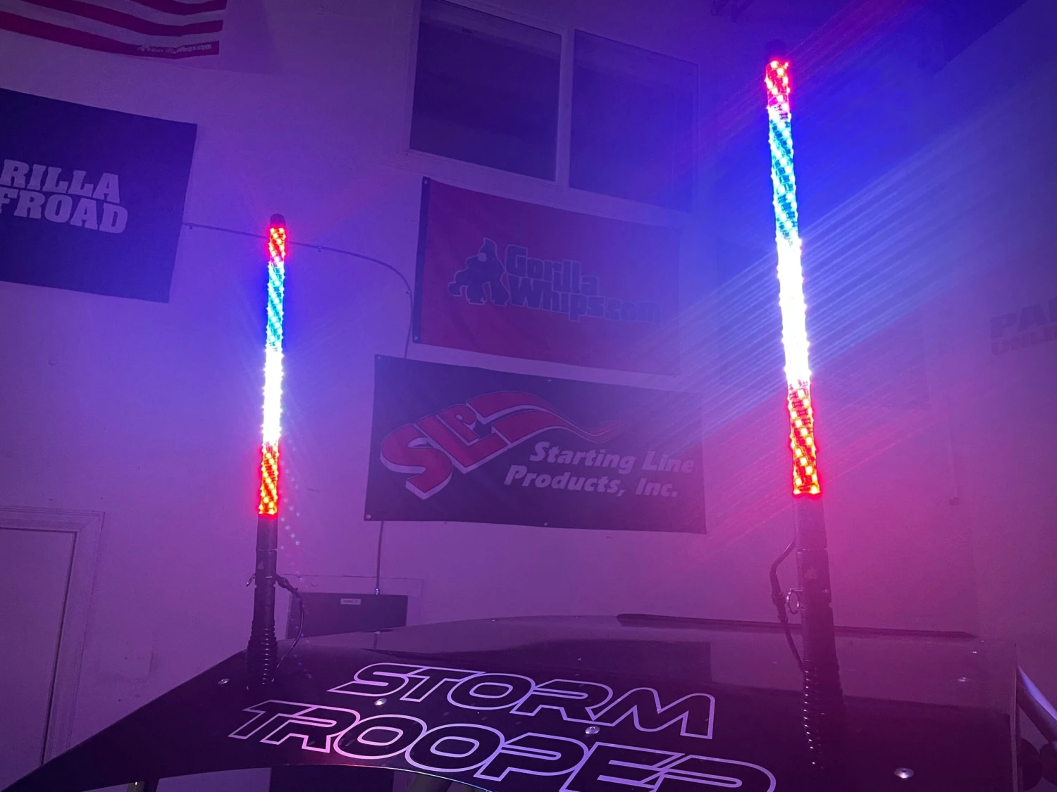 4' LED Whip Elite HD II Pair Magnetic Mount 6 4' LED Whip Elite HD II Pair Magnetic Mount - Image 4
