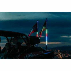 4' LED Whip Twisted Silver Single Whip 28 4' LED Whip Twisted Silver Single Whip -Gorilla Whips LEDWhipTwistedSilver15 de770806 ad00 4a64 a252 f839dad341ea