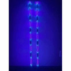 3' LED Whip Twisted Silver Pair 23 3' LED Whip Twisted Silver Pair -Gorilla Whips LEDWhipTwistedSilver7 9ce4fa9f 7f22 44a2 9aac be04bf07eb0d