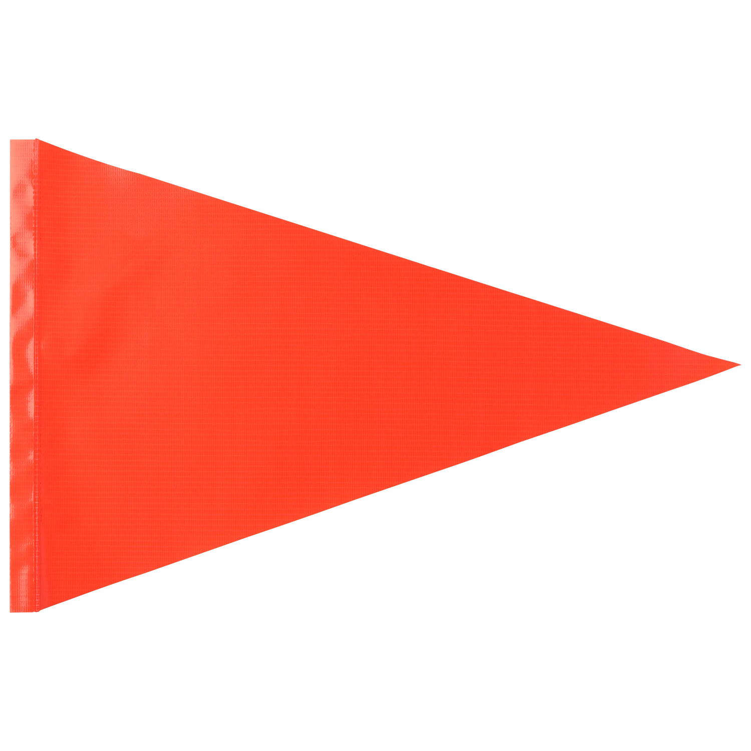 Orange Pennant Triangle Pocket Whip Flag For 1/4" & 5/16" Whips 2 Orange Pennant Triangle Pocket Whip Flag For 1/4" & 5/16" Whips