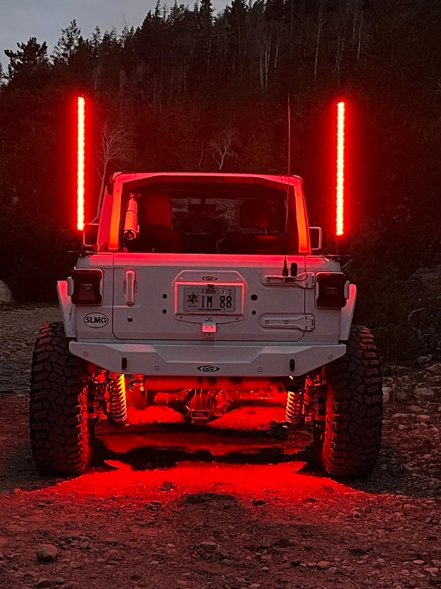 3' LED Whip Xtreme Pro Single Whip - RGB Twisted Poly Tube Encased 15 3' LED Whip Xtreme Pro Single Whip - RGB Twisted Poly Tube Encased - Image 13