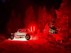 4' LED Whip Xtreme Pro Pair - RGB Twisted Poly Tube Encased 26 4' LED Whip Xtreme Pro Pair - RGB Twisted Poly Tube Encased -Gorilla Whips Xtreme Elite LED Whips Jeep 4 1