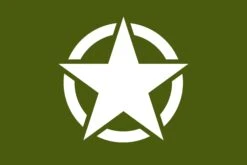 Army Star Flag USA 12x18 Grommet Whip Flag World's Most Durable Whip Flag