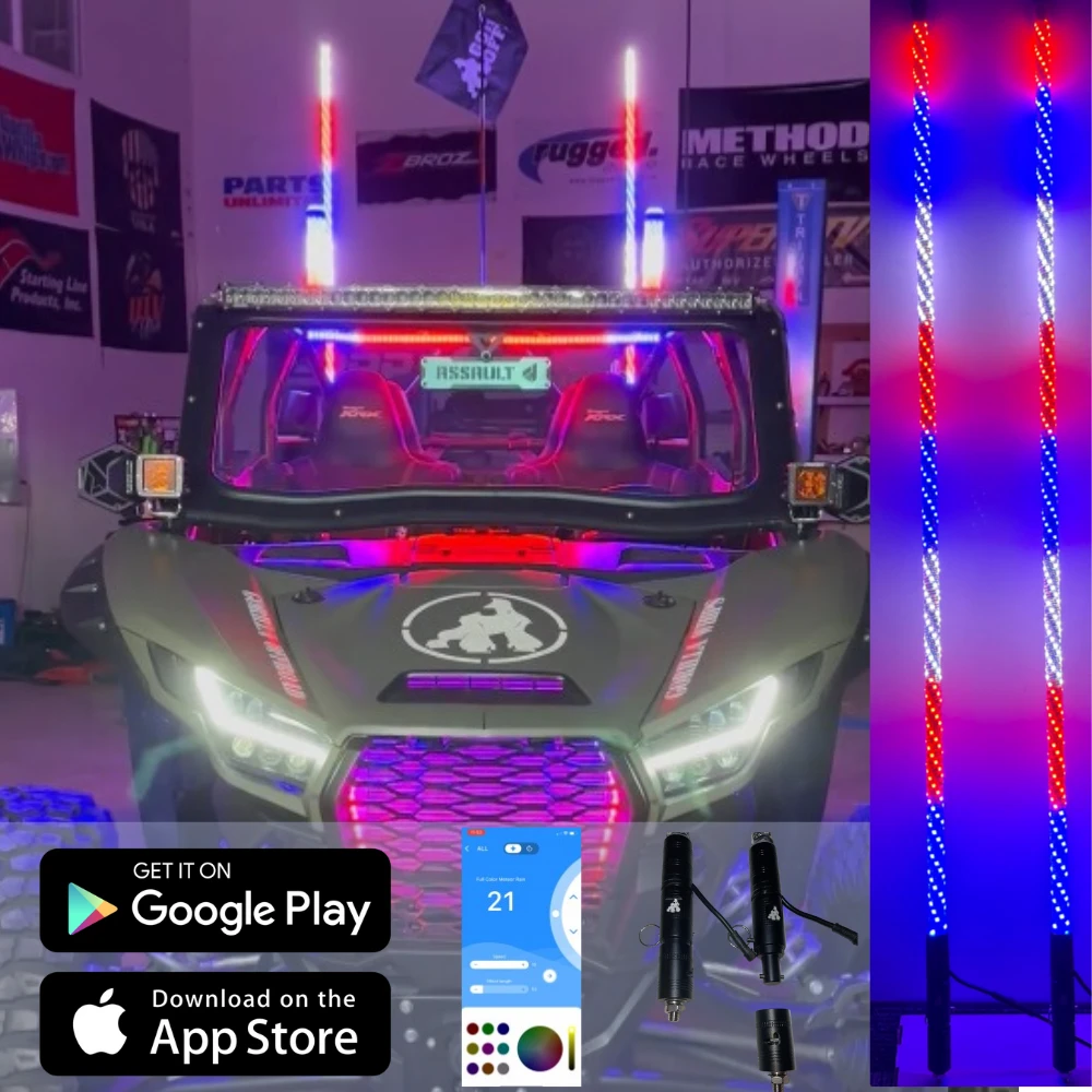 2' LED Whip Elite HD PRO Pair 3 2' LED Whip Elite HD PRO Pair