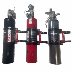 3" Fire Extinguisher Mount W/ Chrome H3R MaxOut 2.5LB Fire Extinguisher -Gorilla Whips fireextinguishermounts 8b3e03ae c217 4441 95fb 14e30c05ef6a