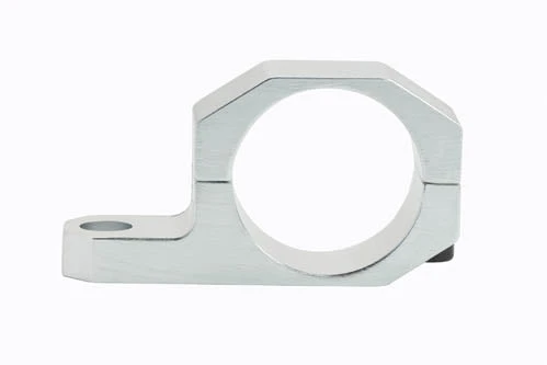 Horizontal Bar Mount Whip Bracket 1 3/4" -Silver 4 Horizontal Bar Mount Whip Bracket 1 3/4" -Silver - Image 2