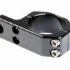 Horizontal Bar Mount Whip Bracket 2" -Black