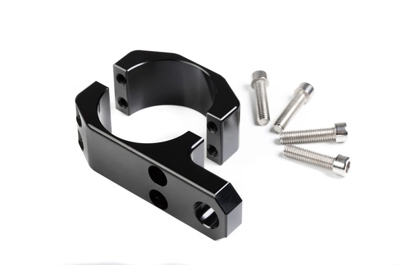 Horizontal Bar Mount Whip Bracket 2" -Black 4 Horizontal Bar Mount Whip Bracket 2" -Black - Image 2