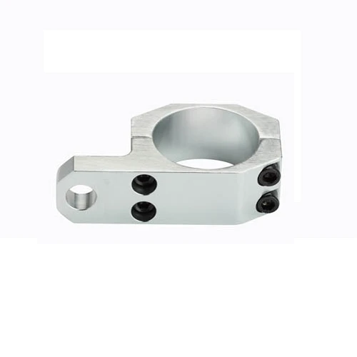 Horizontal Bar Mount Whip Bracket 1 3/4" -Silver 3 Horizontal Bar Mount Whip Bracket 1 3/4" -Silver