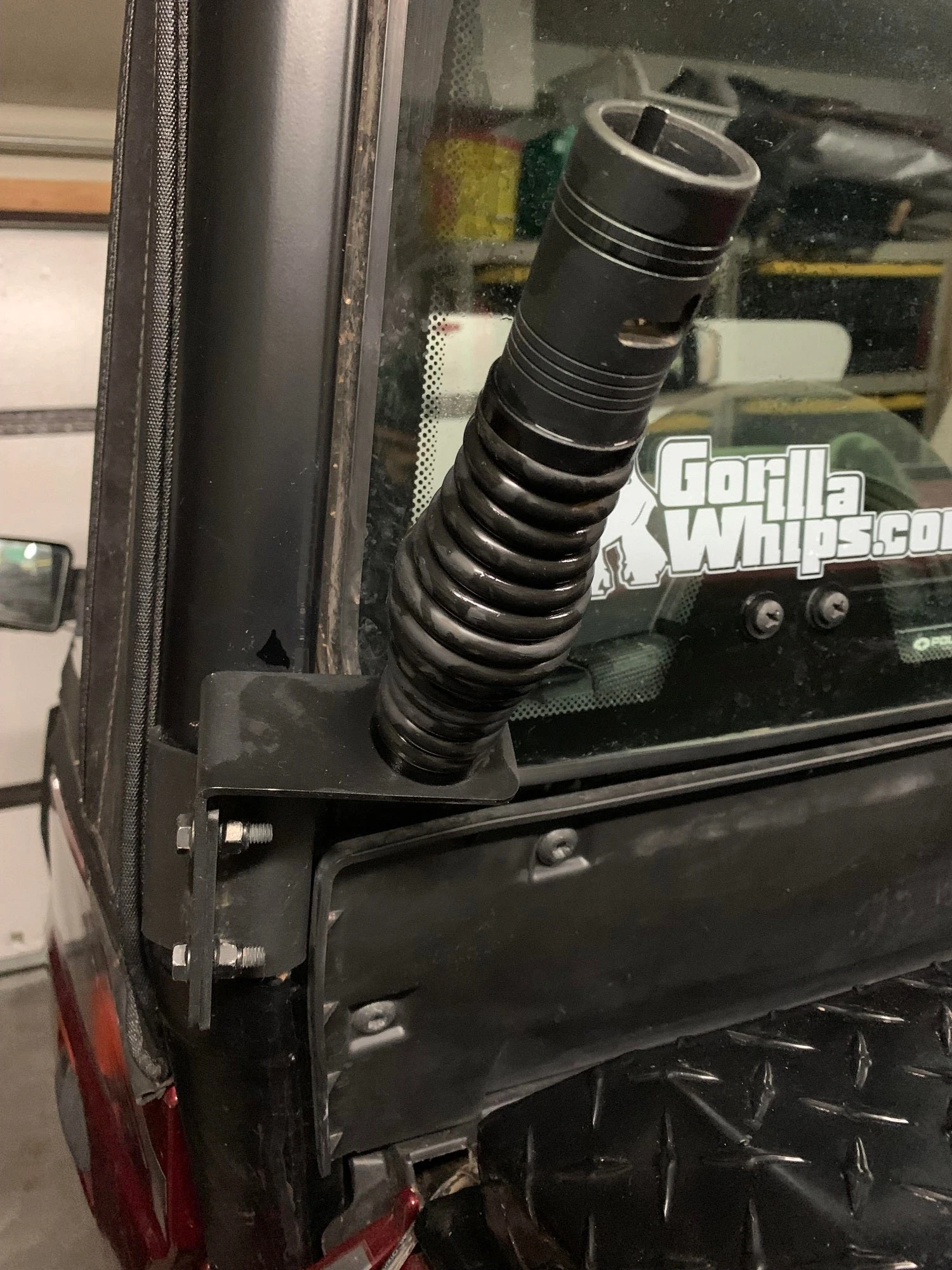 LED Whip Pro Fit Cage Mounting Bracket For Polaris General, Xpedition & Ranger - Image 2