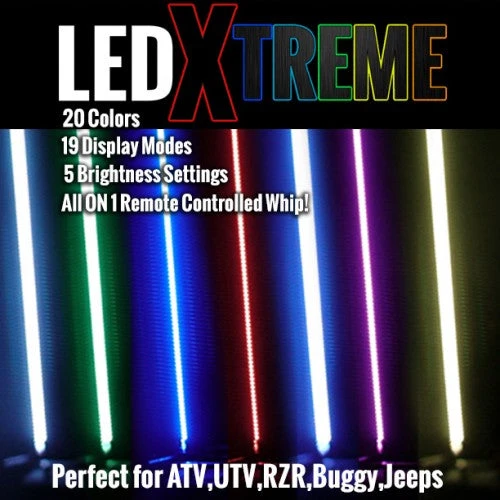 6' LED Whip Xtreme Single Whip 7 6' LED Whip Xtreme Single Whip - Image 5