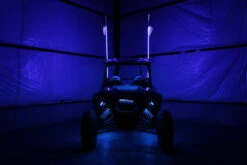 4' LED Whip Xtreme Single Whip -Gorilla Whips led xtreme blue 2 3