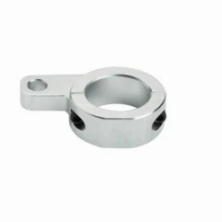 Vertical Bar Mount Whip Bracket 1 3/4" - Silver
